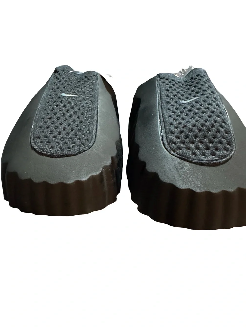 Nike Men’s Black Slide Clog with Ripple Sole